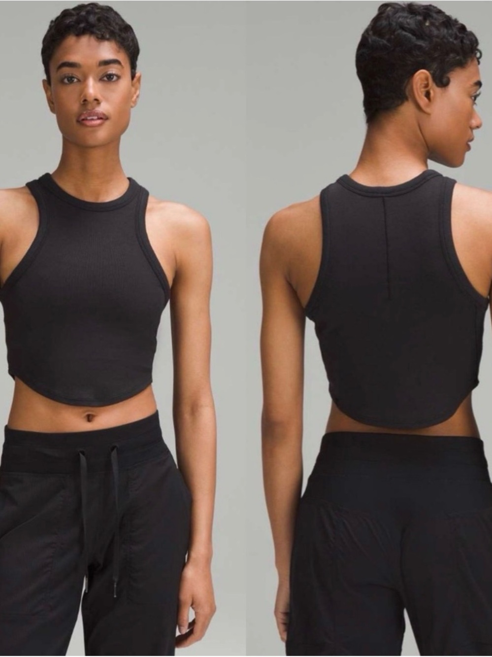 Lululemon Hold Tight Cropped Tank Top Size 8